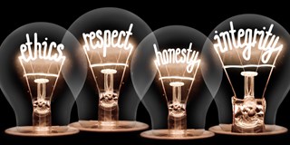 Core Values of Ethics Respect Honesty Integrity